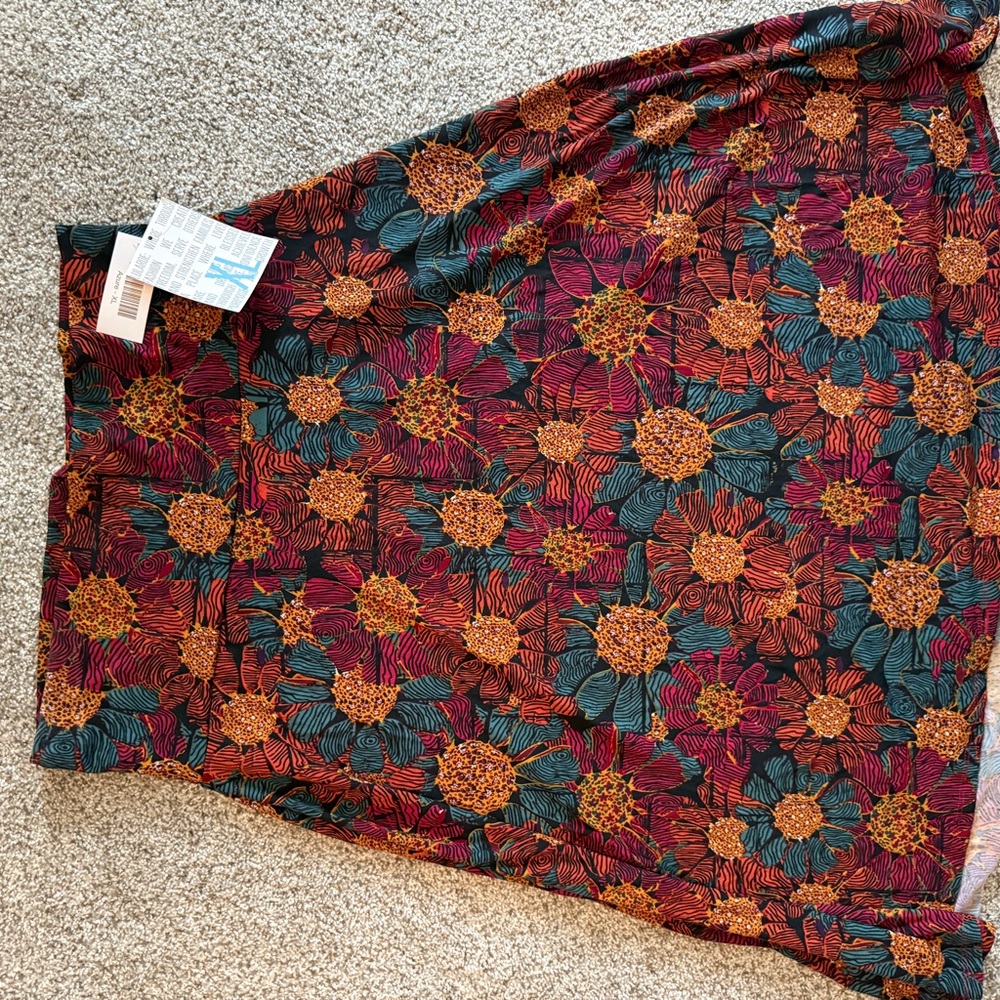 NWT LulaRoe Azure Skirt size XL